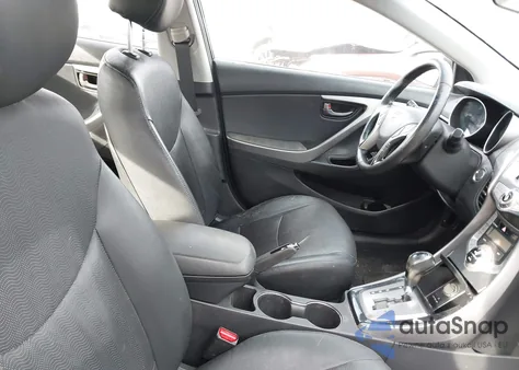 2013 Hyundai Elantra Limited from USA, damaged, VIN KMHDH4AE4DU999907